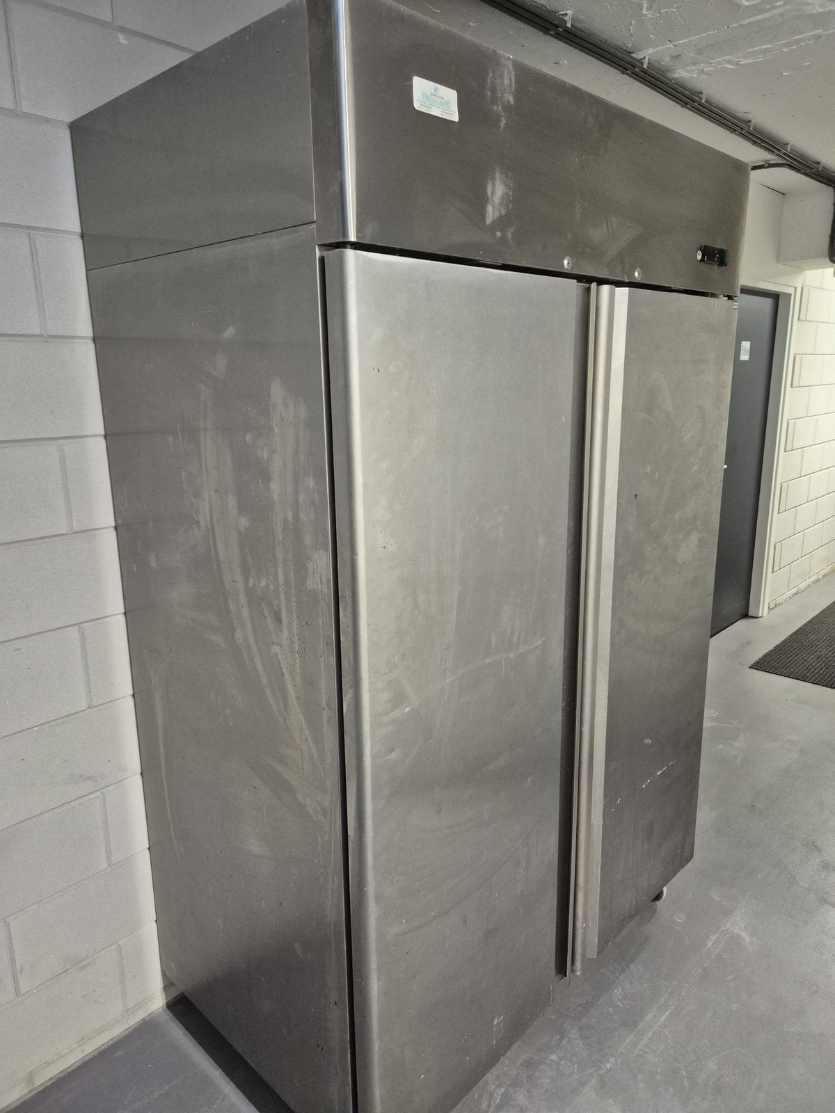 Professionele RVS Dubbeldeurs Horeca Koelkast, Ophalen