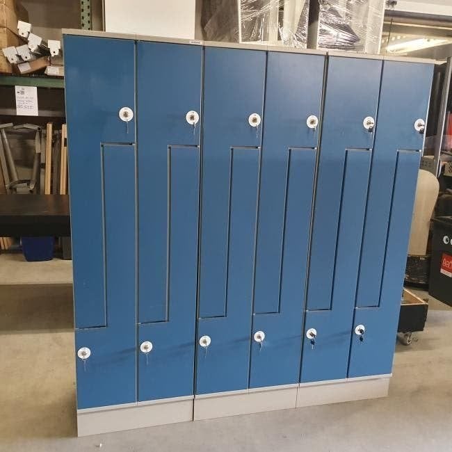 Diverse metalen kledingkasten lockers sportruimte bedrijfsru, Ophalen, Gebruikt, X, 150 tot 200 cm