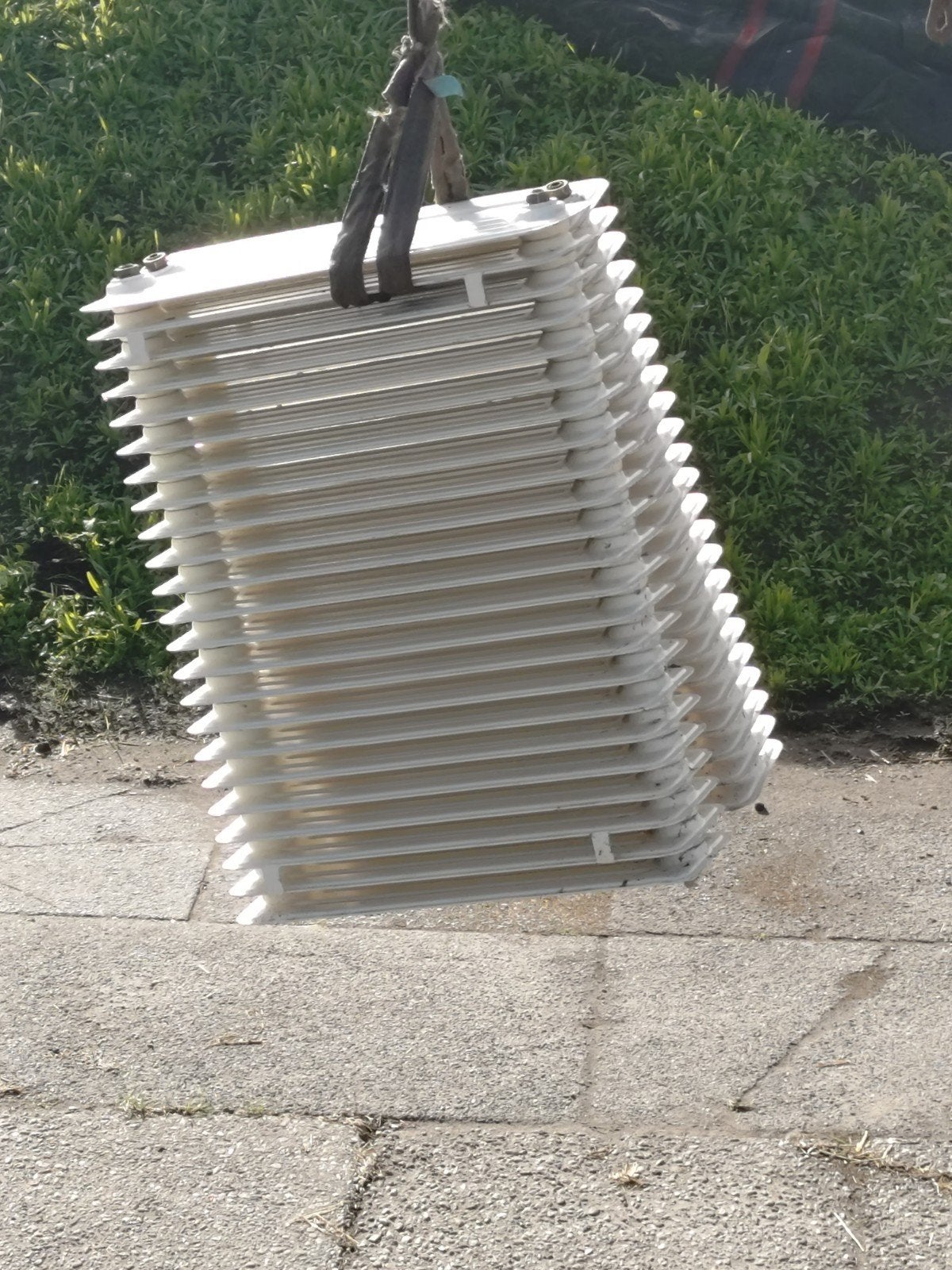 7 Vintage Verwarmingsradiatoren, Ophalen, Gebruikt, Radiator, 150 cm of meer