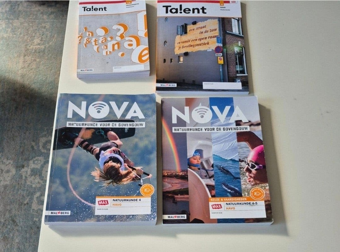 Havo boeken: Talent Nederlands & Nova Natuurkunde (Nieuw), Boeken, Ophalen of Verzenden, Nieuw, HAVO, Nederlands