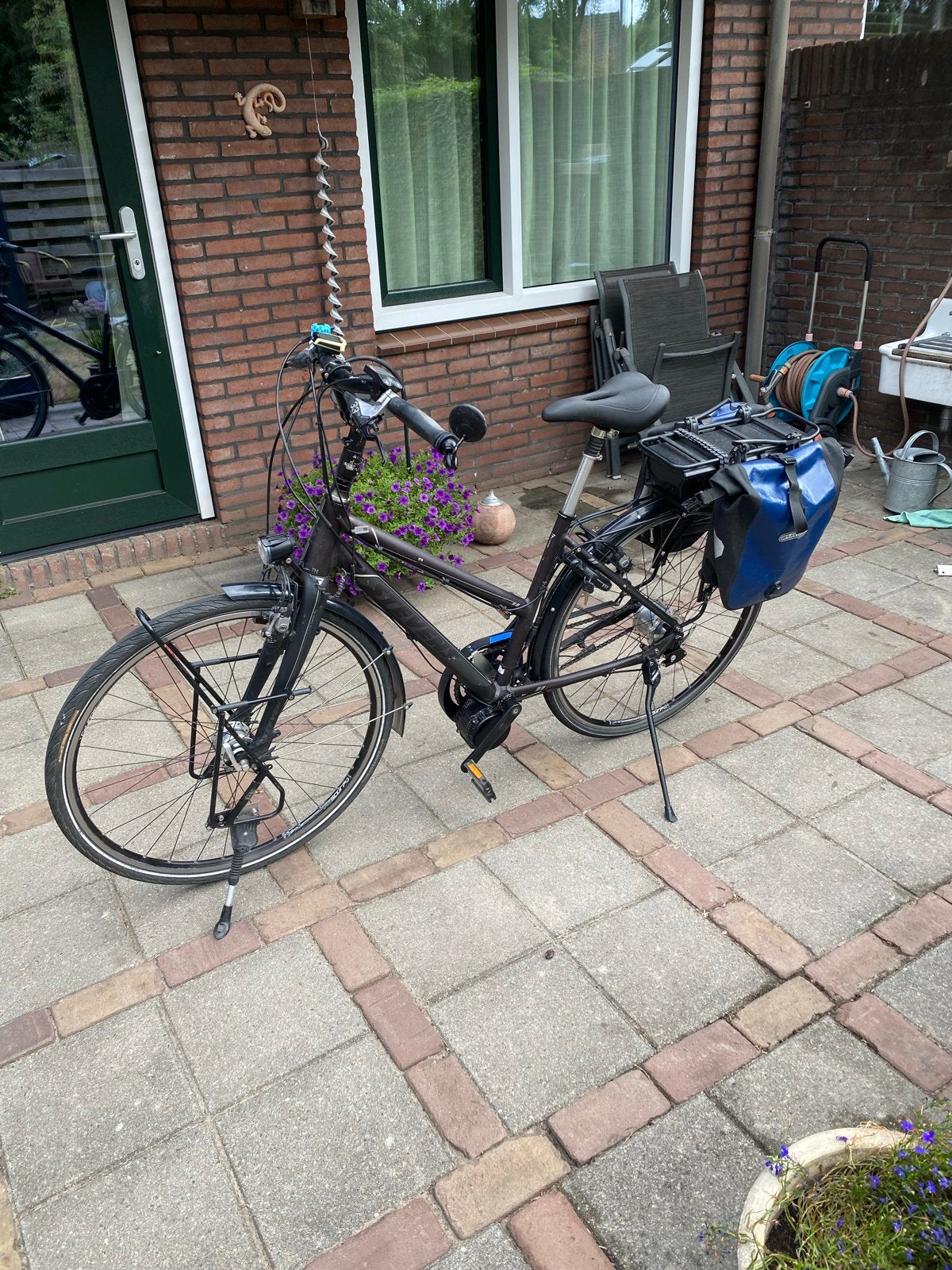 Vakantiefiets, Gebruikt, Velgrem, 47 tot 50 cm, Versnellingen