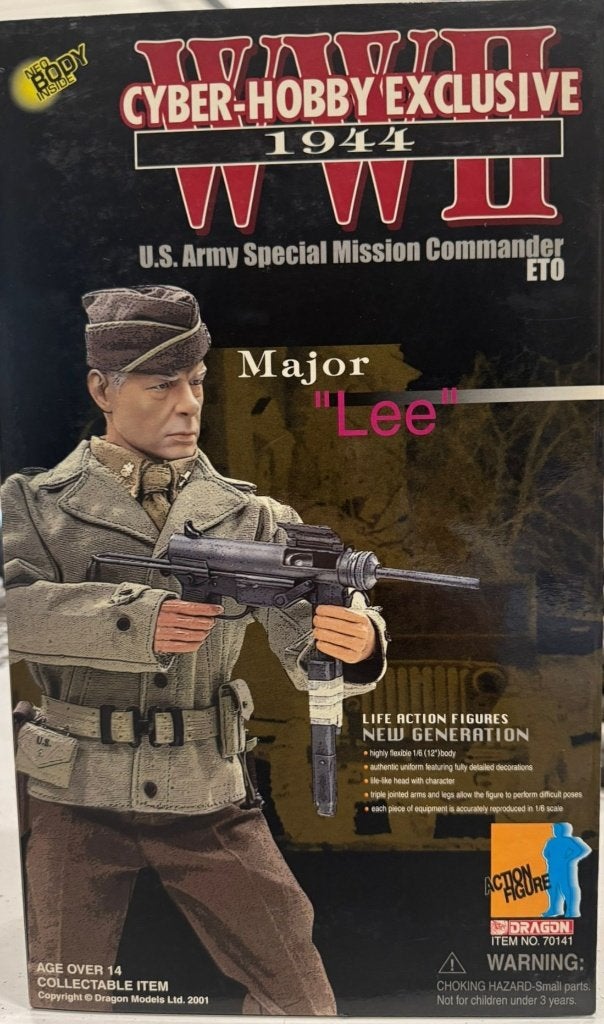 Dragon schaal 1/6 Major Lee US Special Mission Commander, Ophalen of Verzenden, Amerika, Miniatuur of Beeldje