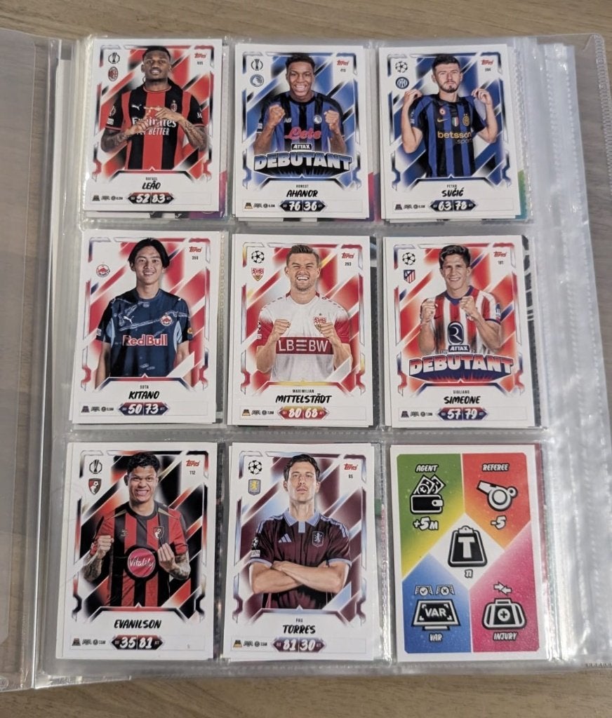 Voetbalkaarten | Match Attax & Panini FIFA 365 |, Ophalen of Verzenden, Zo goed als nieuw, Meerdere plaatjes