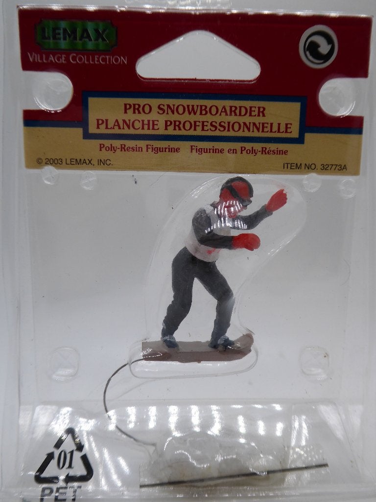 Lemax Item - Pro snowboarder - Ik ruim alles op, Ophalen of Verzenden, Nieuw