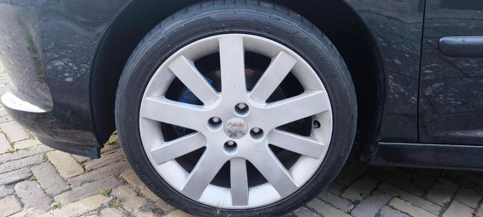 Peugeot Hockenheim velgen, Gebruikt, Banden en Velgen, 17 inch, Personenwagen