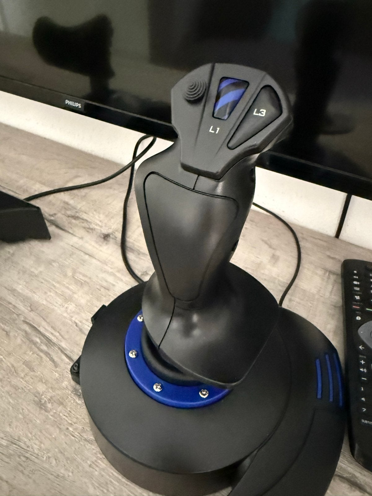 Thrustmaster Hotas 4 Joystick voor PlayStation en PC, Gebruikt, Thrustmaster, Overige typen, PlayStation