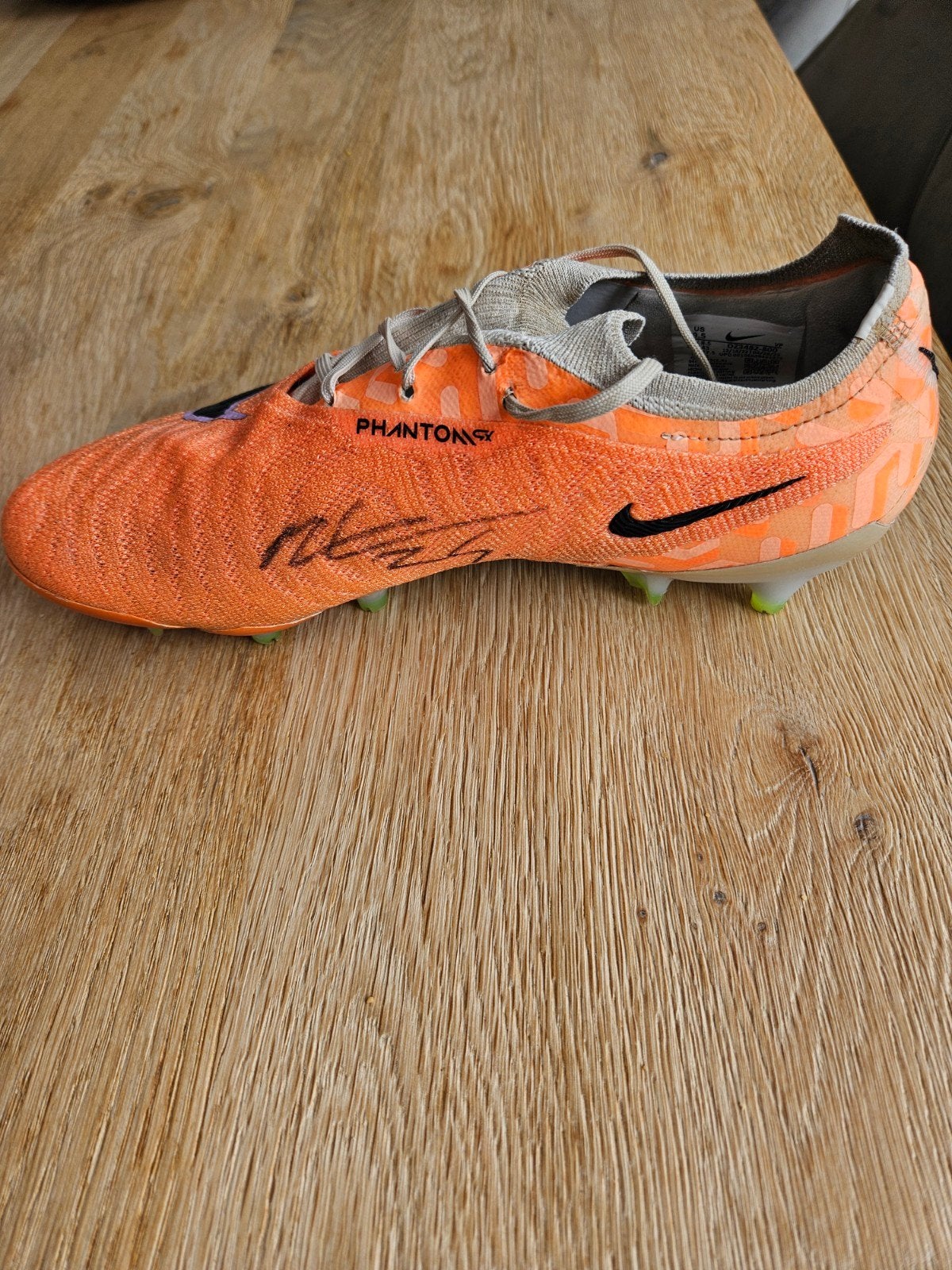 gesigneerde voetbalschoenen, Maat XL, Ophalen of Verzenden, Schoenen