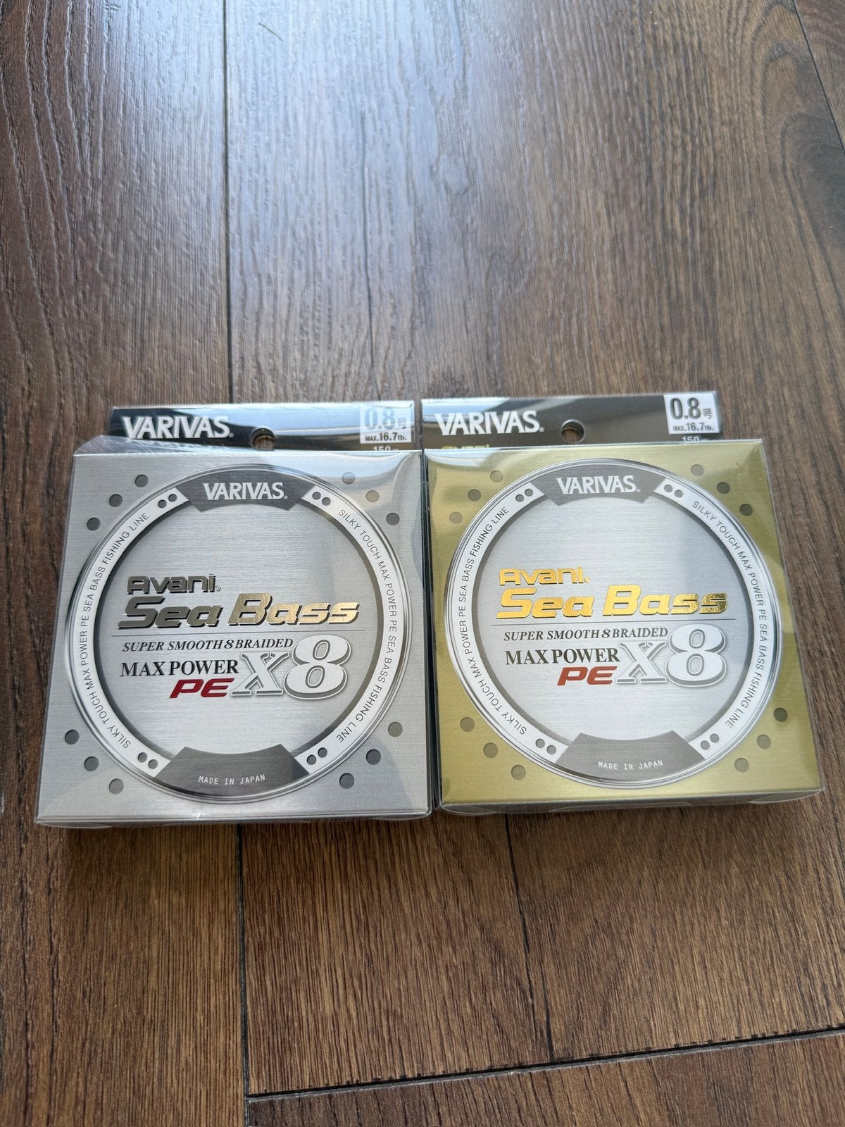 Varivas Avani Sea Bass Max Power PE X8 Braid, Watersport en Boten, Ophalen of Verzenden, Nieuw, Vislijn
