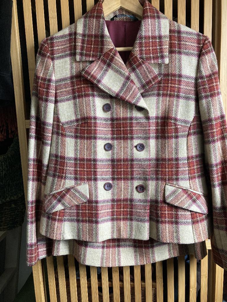 Laura Ashley Geruit Mantelpakje. Nieuw, ongebruikt. Maat 40., Kleding | Dames, Jasjes, Kostuums en Pakken, Nieuw, Kostuum of Pak