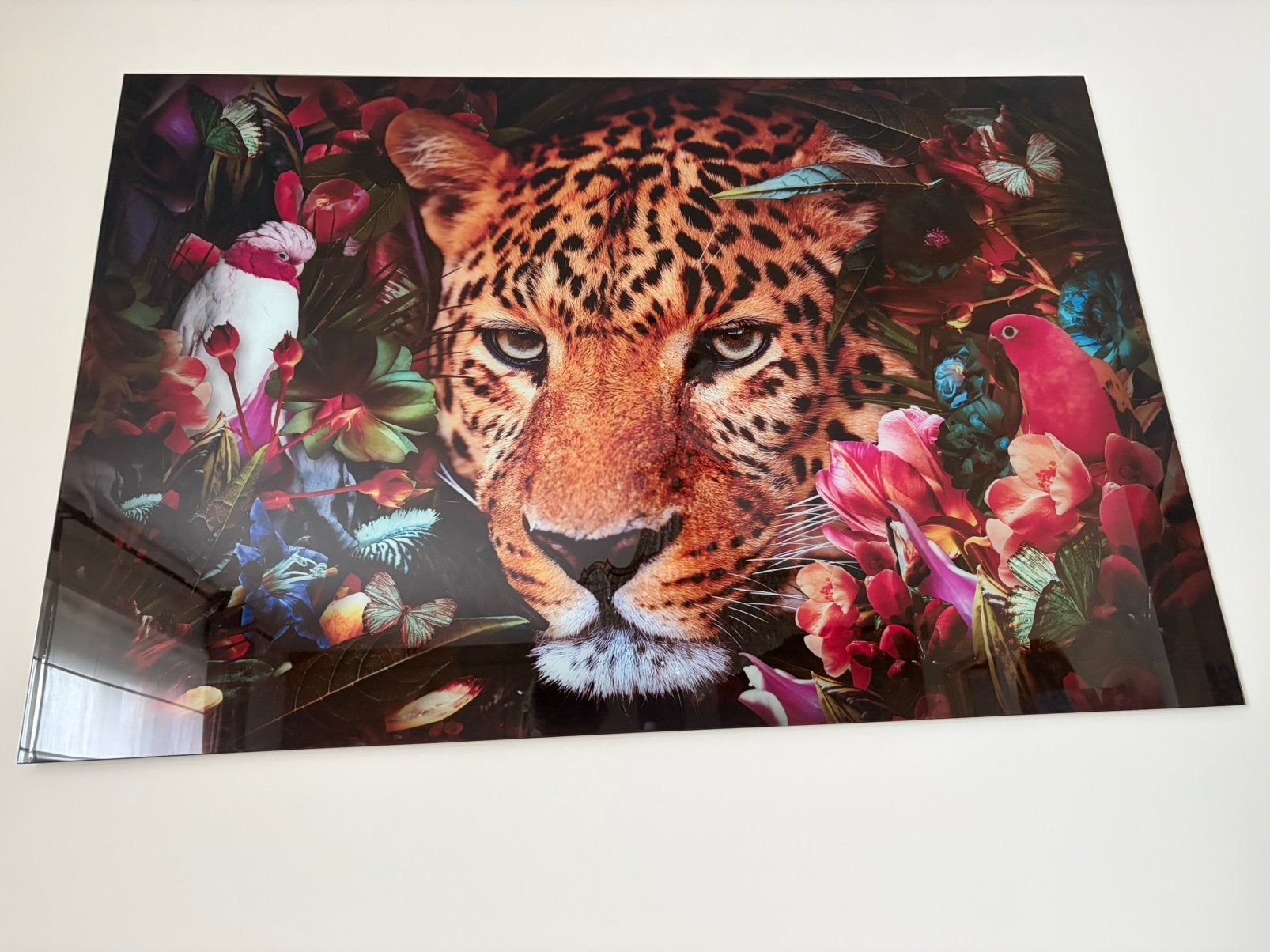 Plexiglas schilderij, Ophalen