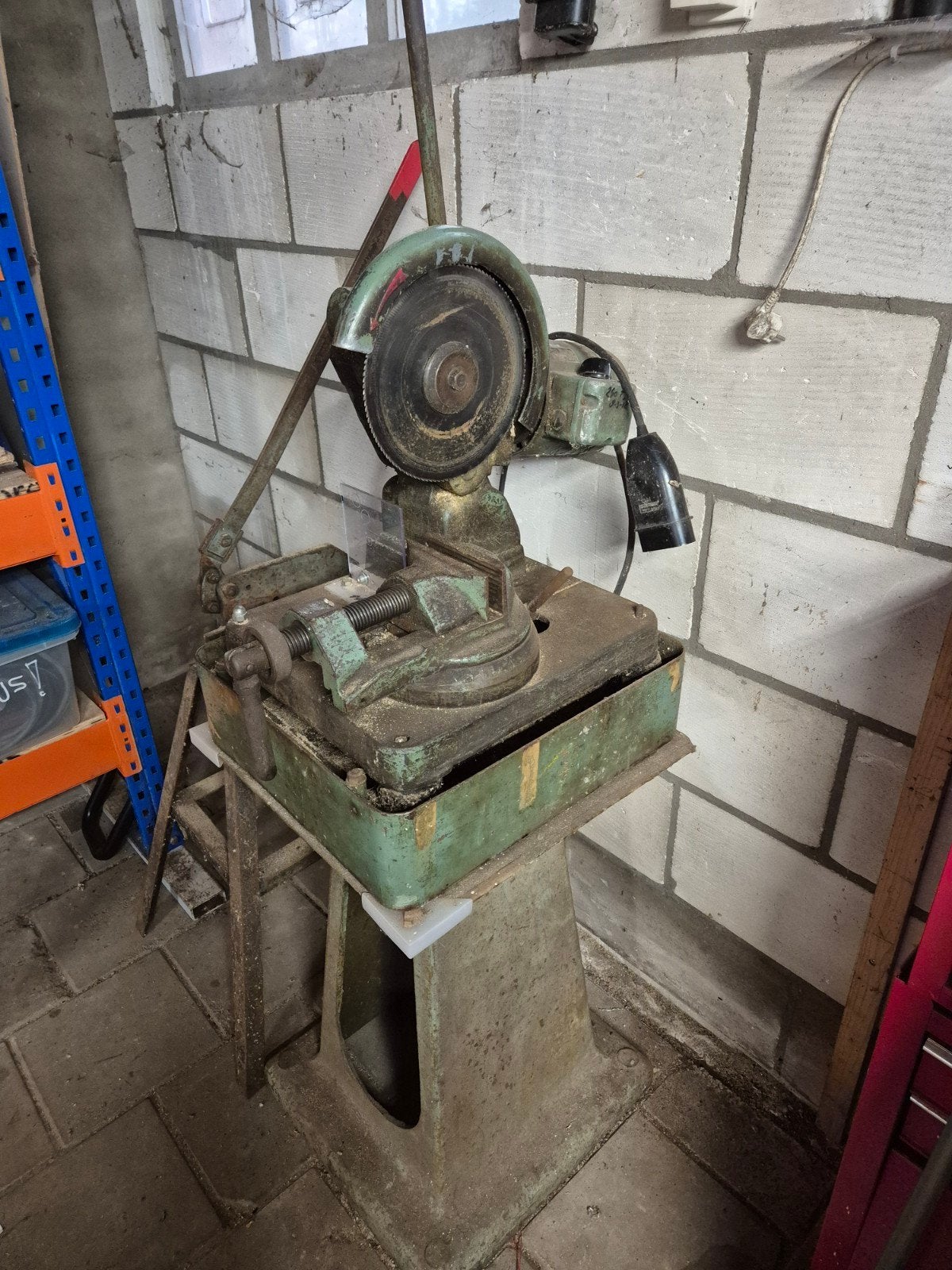 Afkortzaagbauknegt afkortzaag metaal, Ophalen, Gebruikt, Afkortzaag, 30 tot 70 mm