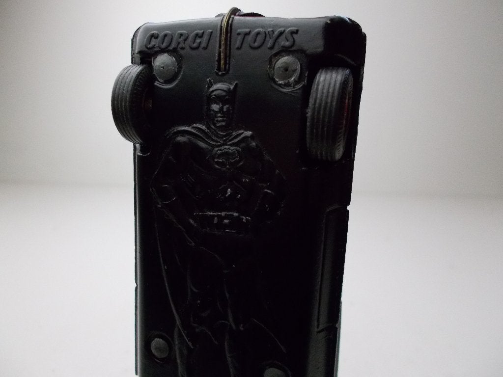 1966 Corgi Toys 267 BATMOBILE (MAT VERSIE!) +FIGUURTJES! (A), Ophalen of Verzenden, Zo goed als nieuw, Auto, Corgi