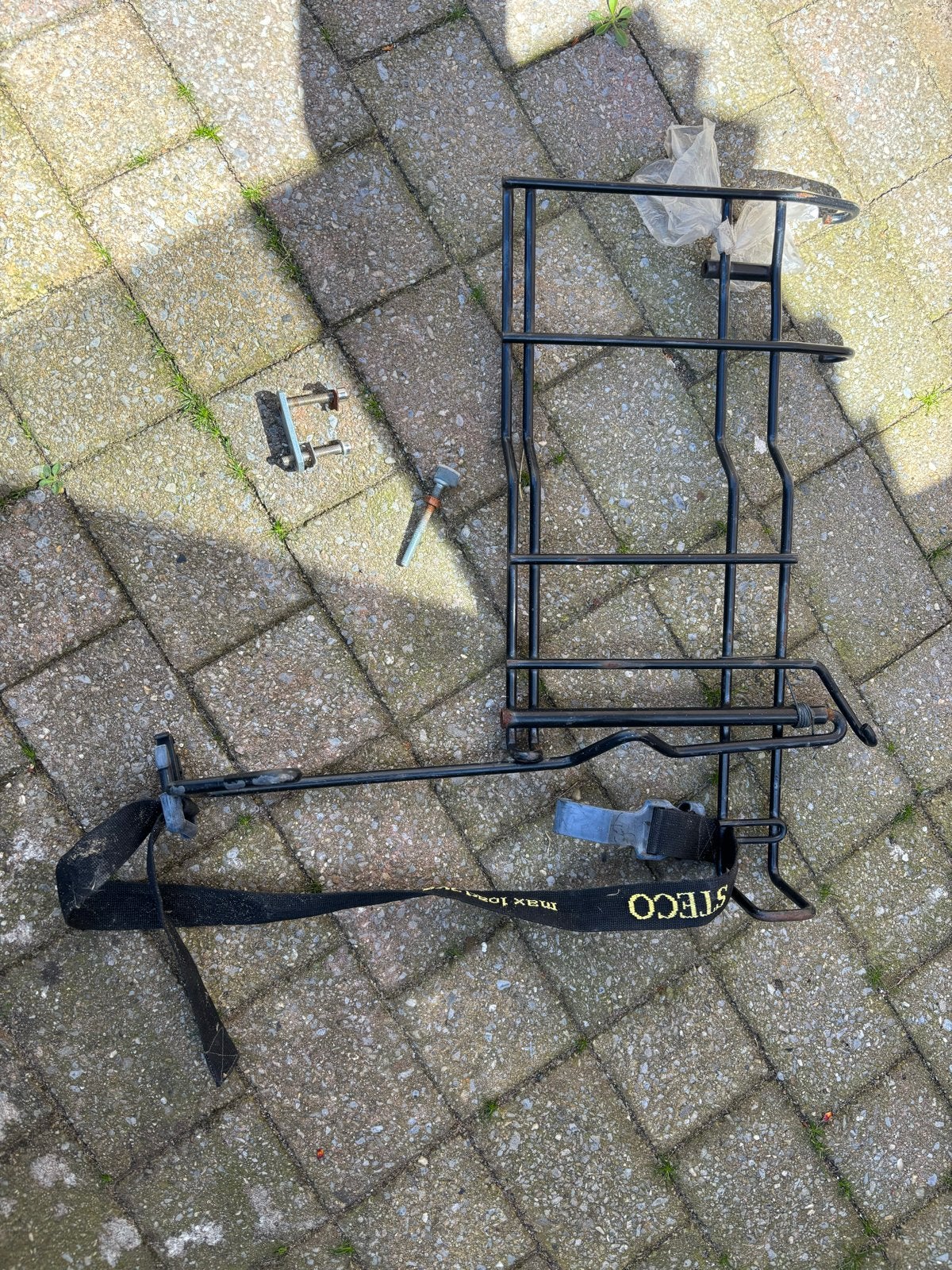 Steco buggy drager voor op de fiets, Ophalen of Verzenden, Gebruikt