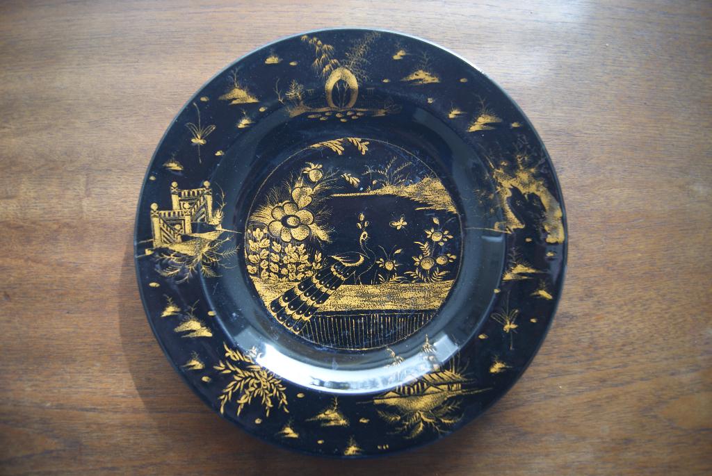 Delfts aardewerk chinoiserie bord zeer zeldzaam, Ophalen of Verzenden