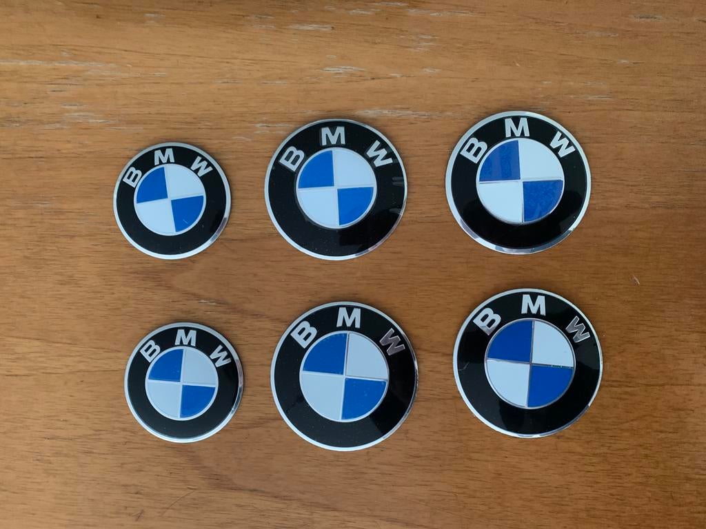 Schildjes merkplaatjes BMW, Ophalen of Verzenden