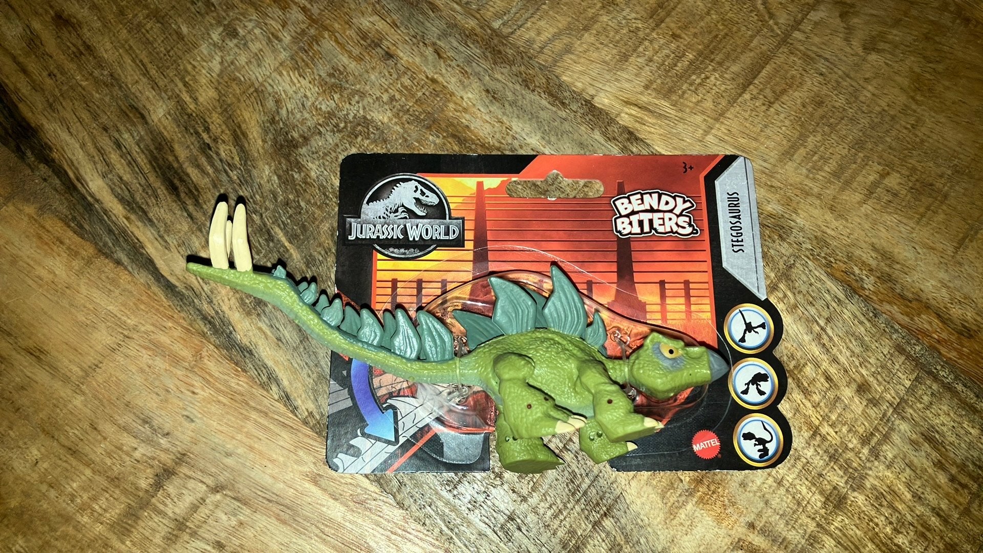 Jurassic World Bendy Bitters Stegosaurus, Ophalen of Verzenden, Foto of Kaart