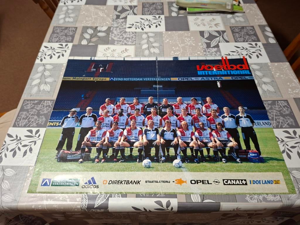 Feijenoord, Ophalen of Verzenden, Gebruikt, Feyenoord, Poster, Plaatje of Sticker