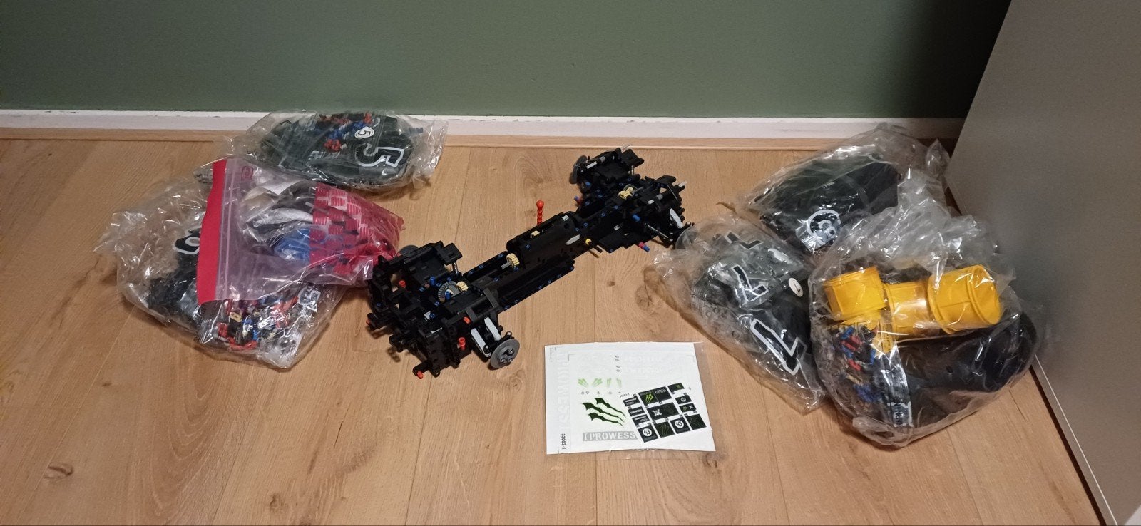 Lego Technic Mustang Hoonicorn Ken Block 33003, Ophalen of Verzenden, Zo goed als nieuw