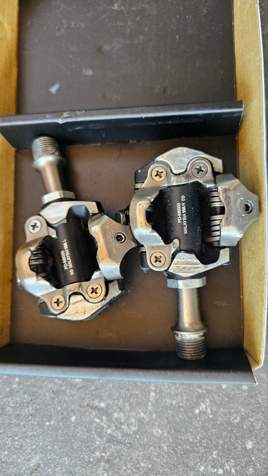 Shimano Deore XT SPD Pedalen (PD-M8000) met nieuwe plaatjes, Fietsen en Brommers, Fietsonderdelen, Ophalen of Verzenden