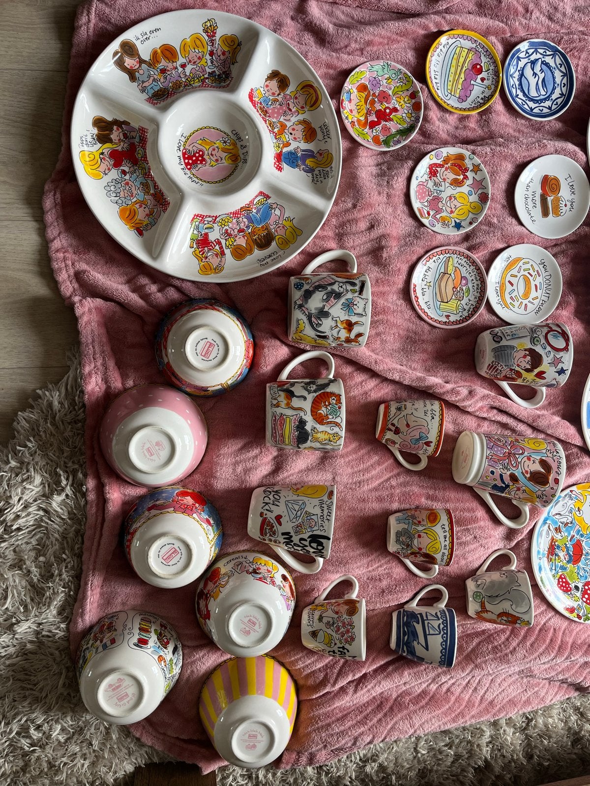 Blond Amsterdam Servies Collectie - Alles in één koop, Ophalen, Zo goed als nieuw, Bord(en), Modern