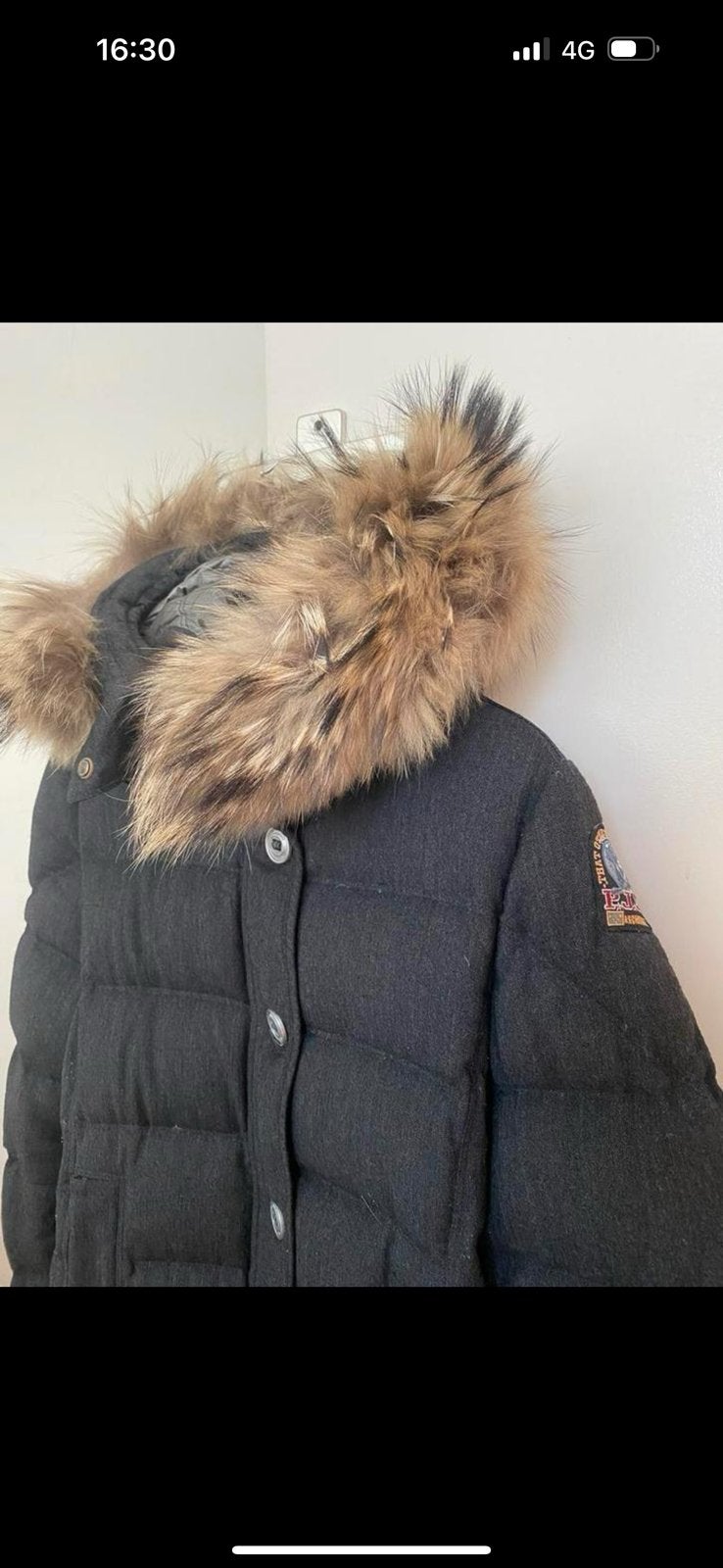 Dames S M winterjas Parajumpers nieuw bontkraag jas jacket, Kleding | Dames, Ophalen of Verzenden, Nieuw, Maat 36 (S), Zwart