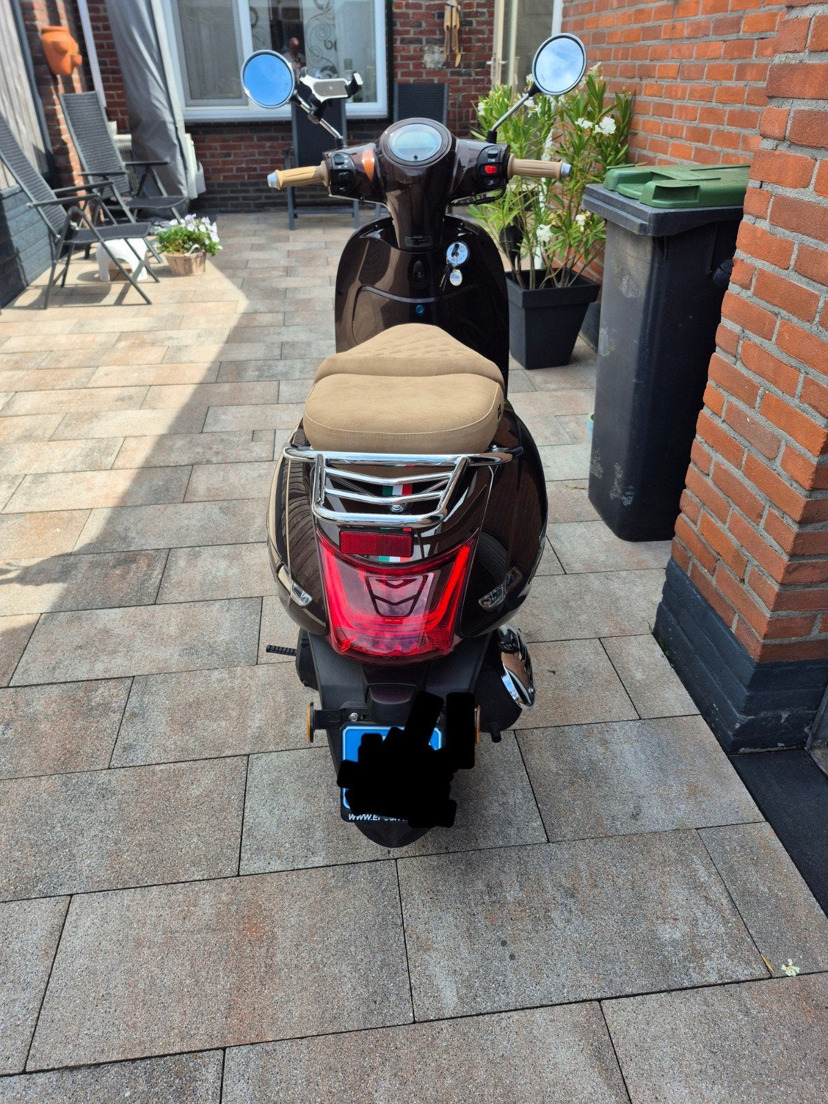 Snorscooter gts cappuchino te koop, Fietsen en Brommers, Ophalen, Zo goed als nieuw, Benzine, Overige modellen