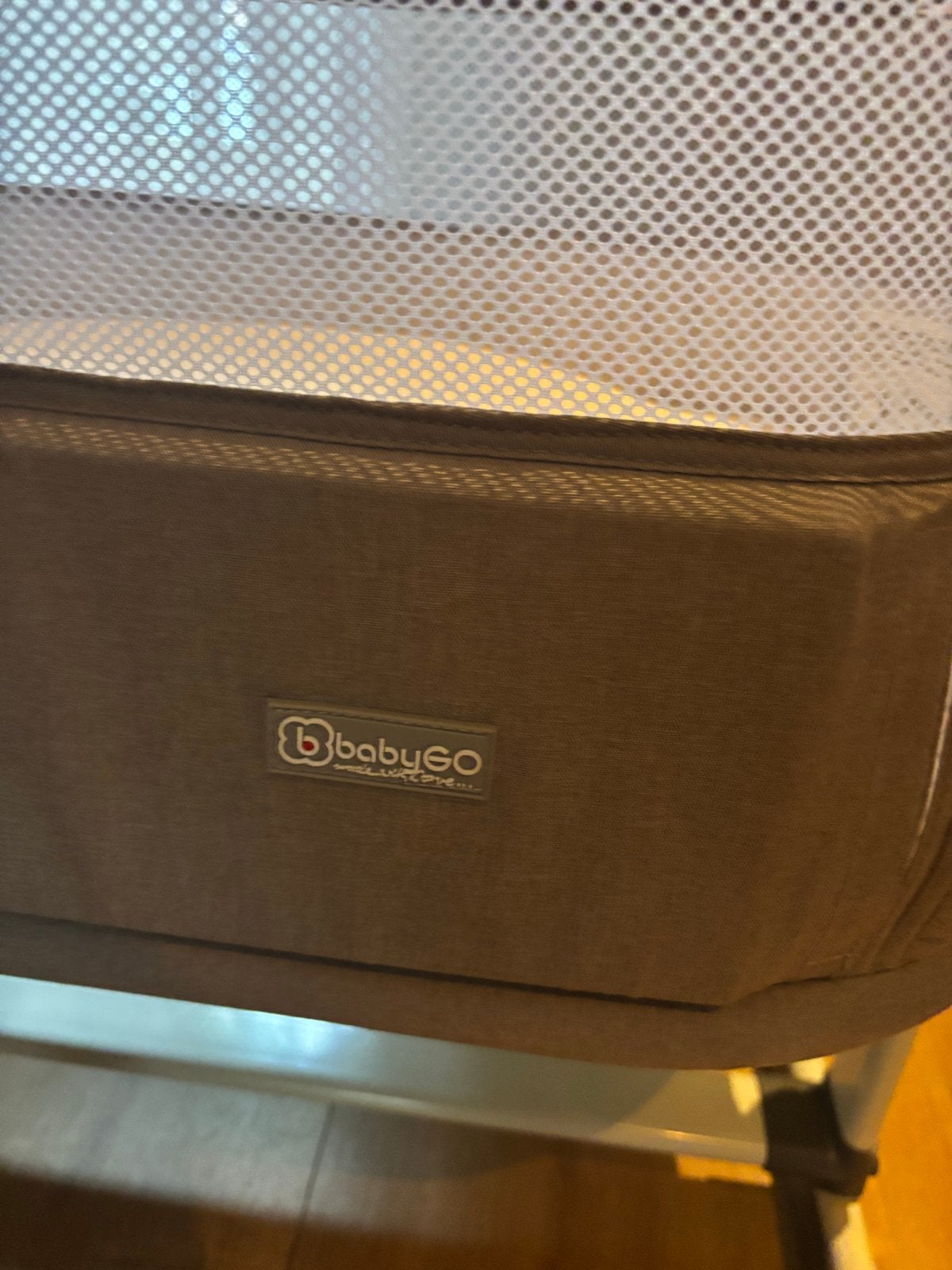 BabyGO wieg/co-sleeper met extra matrasje, Ophalen of Verzenden, Zo goed als nieuw, Wieg