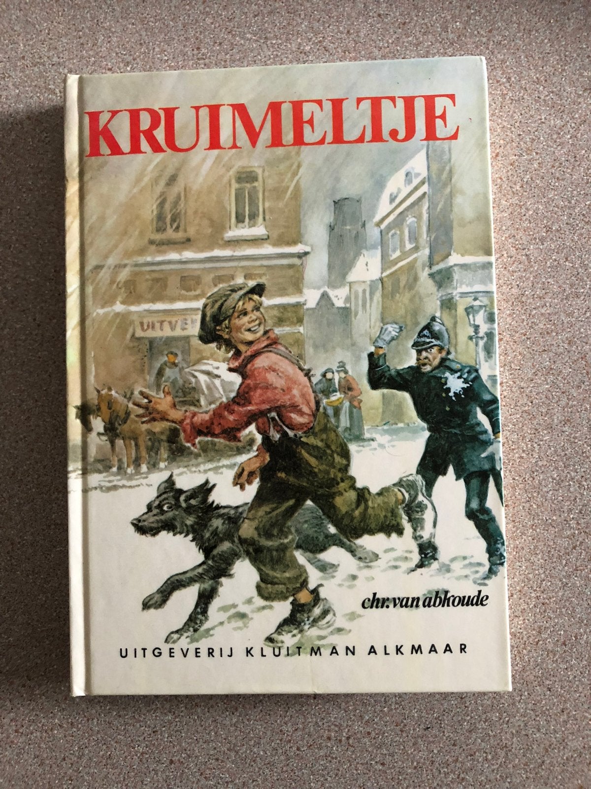 Boek Kruimeltje van Chr. van Abkoude harde kaft, prima staat, Ophalen of Verzenden, Zo goed als nieuw