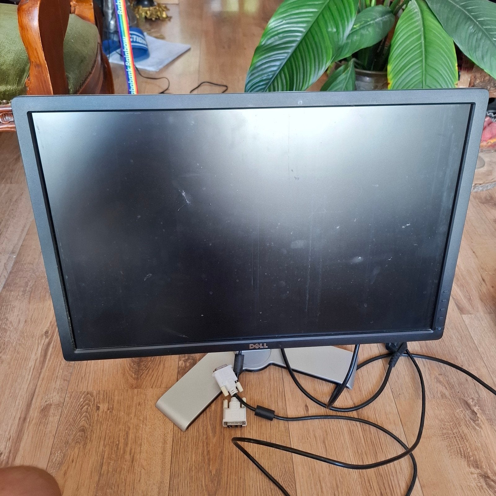 Dell Computermonitor 24 inch - Werkt nog perfect, Computers en Software, Monitoren, Ophalen, Gebruikt, Dell, DVI