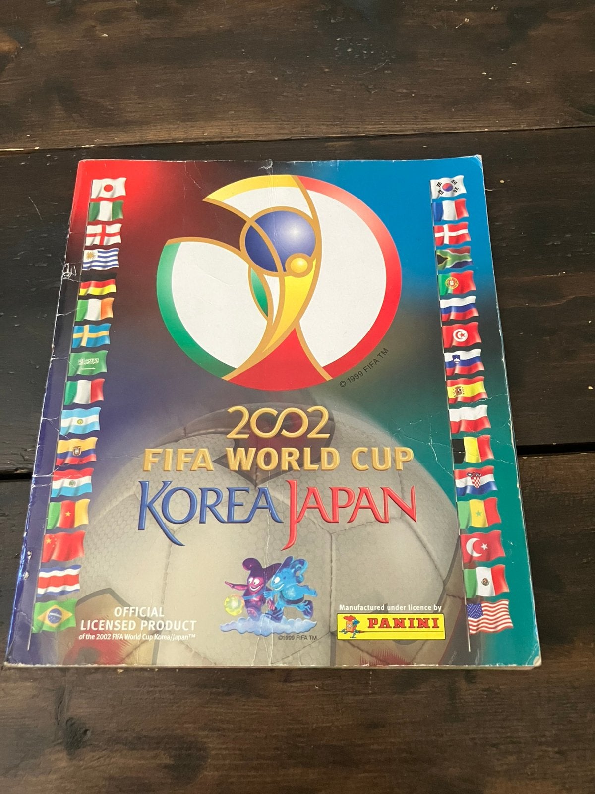 Panini album wk 2002 Zuid Korea Japan compleet op 2 na, Ophalen of Verzenden, Gebruikt, Buitenlandse clubs, Poster, Plaatje of Sticker
