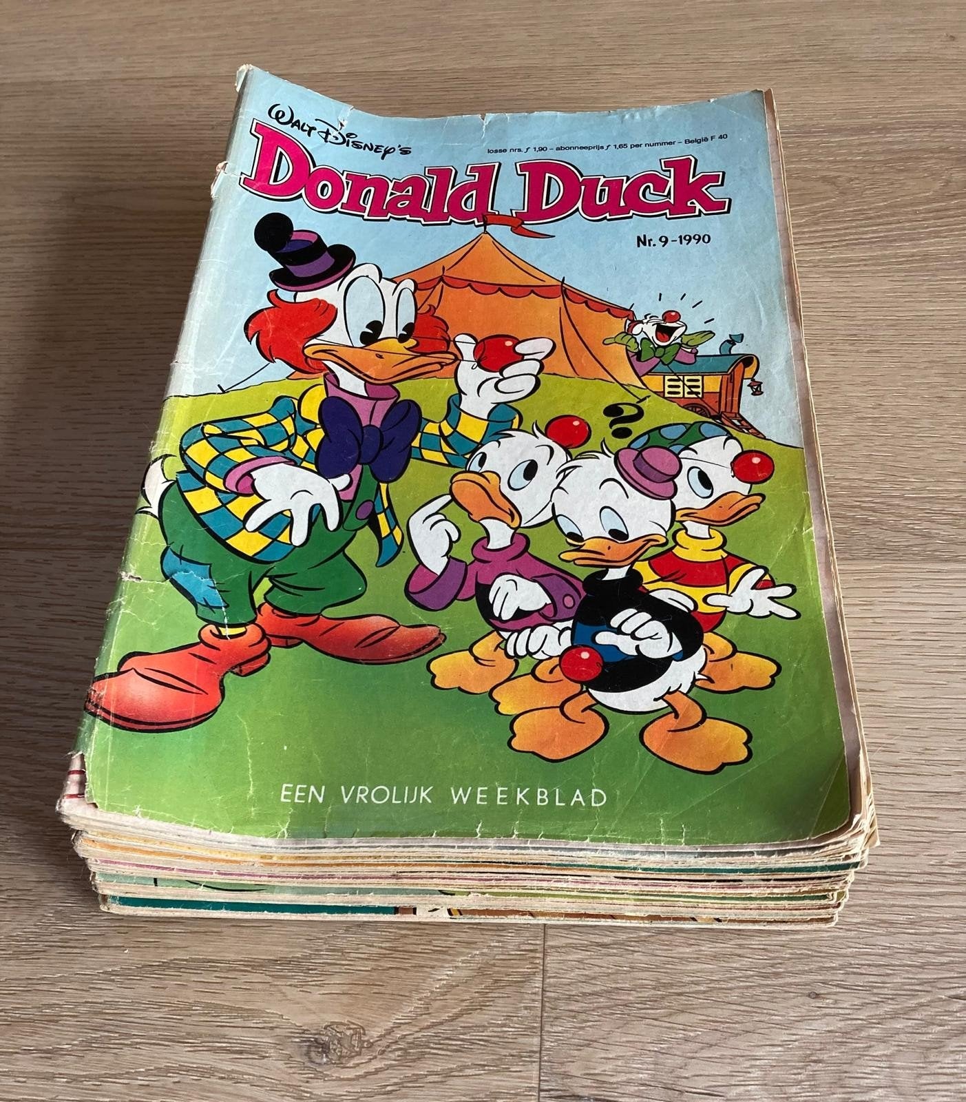 Donald Duck 26 stuks jaargang 1990-1993, Meerdere stripboeken, Ophalen of Verzenden, Zo goed als nieuw, Walt Disney