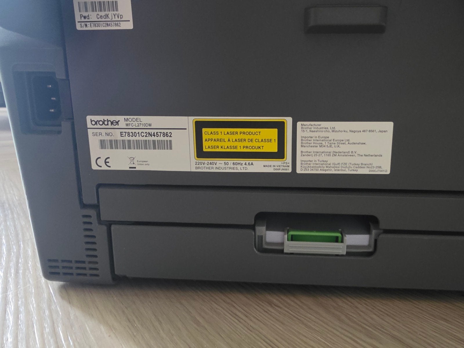 Lazer printer, Computers en Software, Printers, Ophalen, Zo goed als nieuw