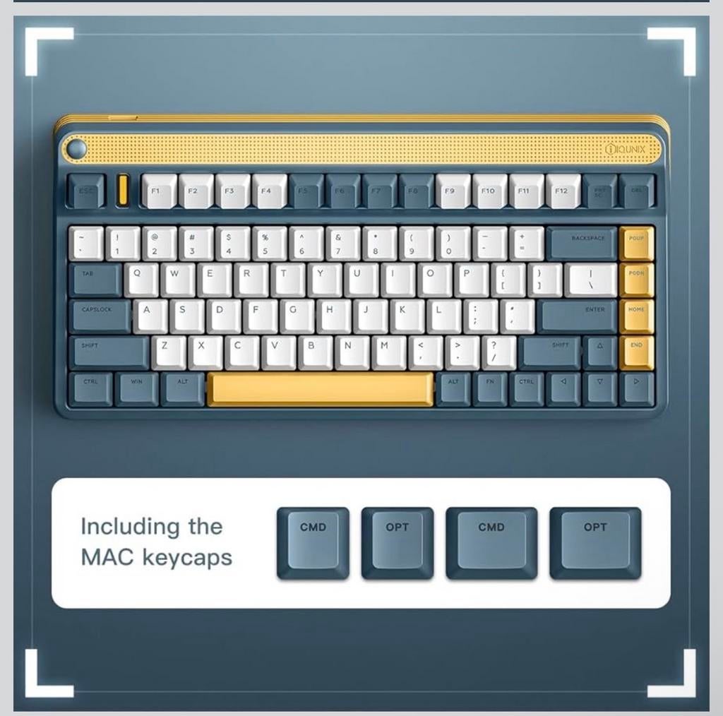 IQUNIX A80 mechanisch toetsenbord., Computers en Software, Ophalen, Qwerty, Zo goed als nieuw