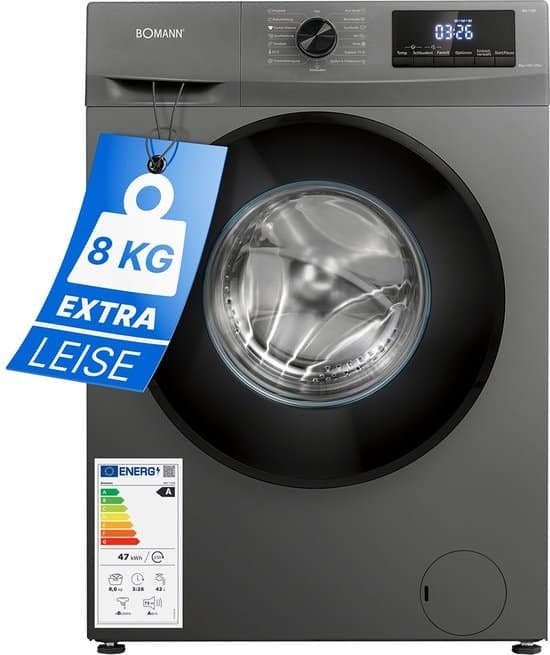 Bomann Wasmachine WA 7185 T - 8 kg - Energielabel A, Triple J Online, Info@triplejonline.nl, De Spinnekop 9