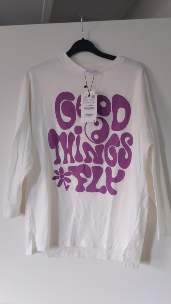 Nieuw shirt met lange mouwen van Zara maat 152, Meisje, Nieuw, Ophalen of Verzenden, Zara