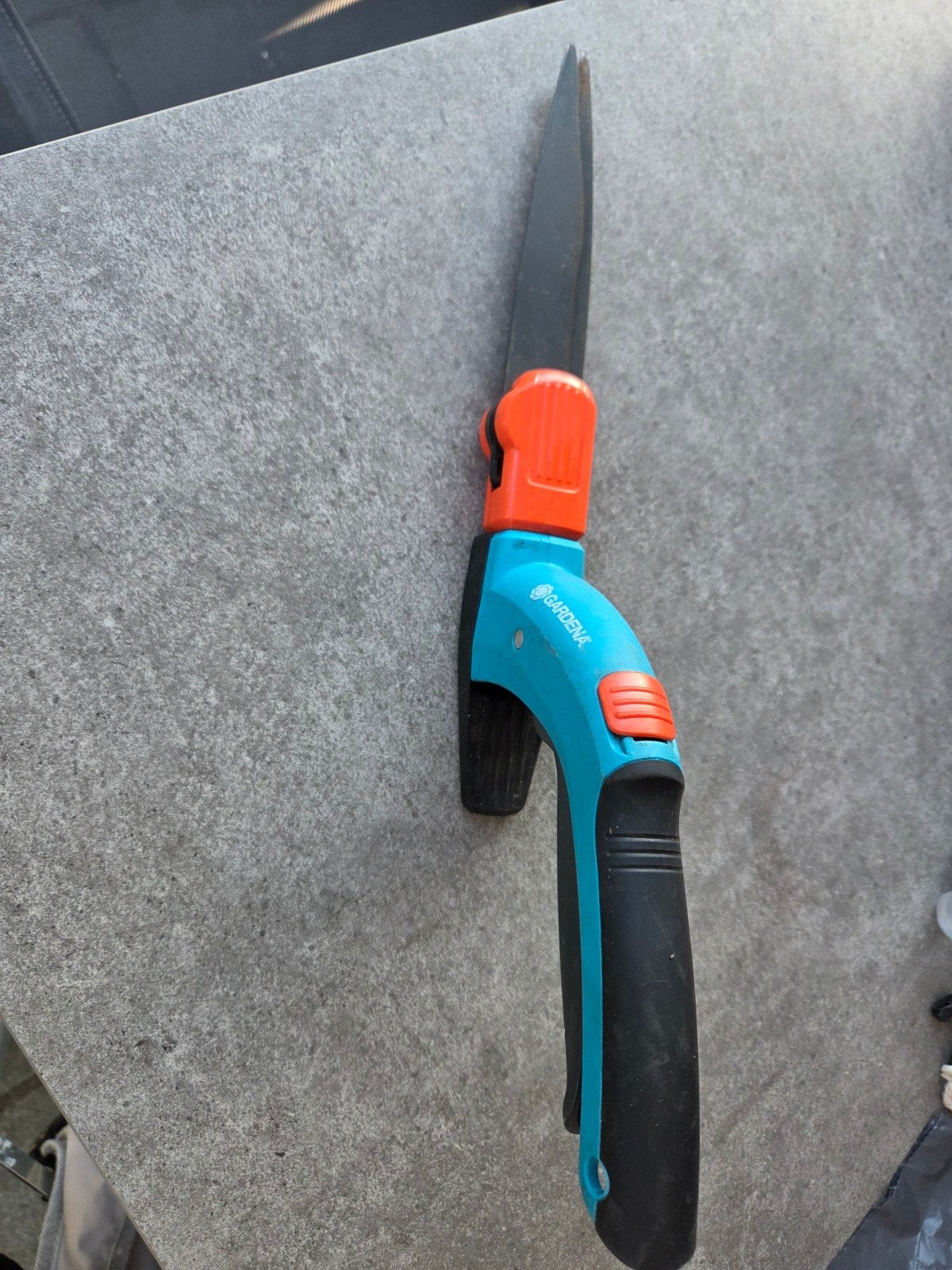 Gardena grasschaar - Gebruikt maar functioneel, Ophalen of Verzenden, Gebruikt, Overige soorten, Gardena