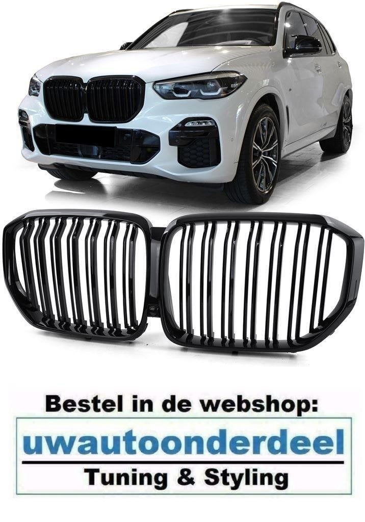 Sport Grill Dubbel Glans Zwart M Look Voor Bmw X5 G05