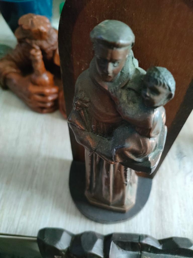 Religie mooi beeld heilige Antonius, Antiek en Kunst, Ophalen