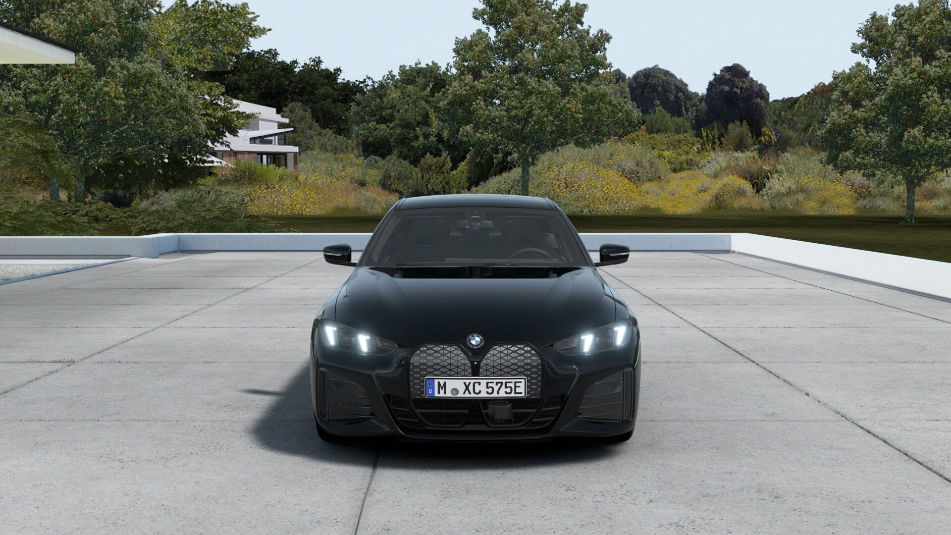 BMW i4 eDrive40 M Sport / M Sportstoelen / M Adaptief onders, Auto's, Dealer onderhouden, Achterwielaandrijving, 2020 kg, Zwart