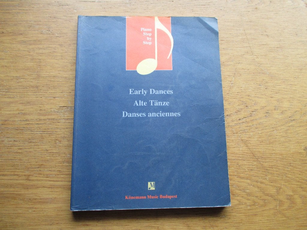 Piano Step by Step: Early Dances - Oude Dansen, Gebruikt, Klassiek, Ophalen of Verzenden, Thema