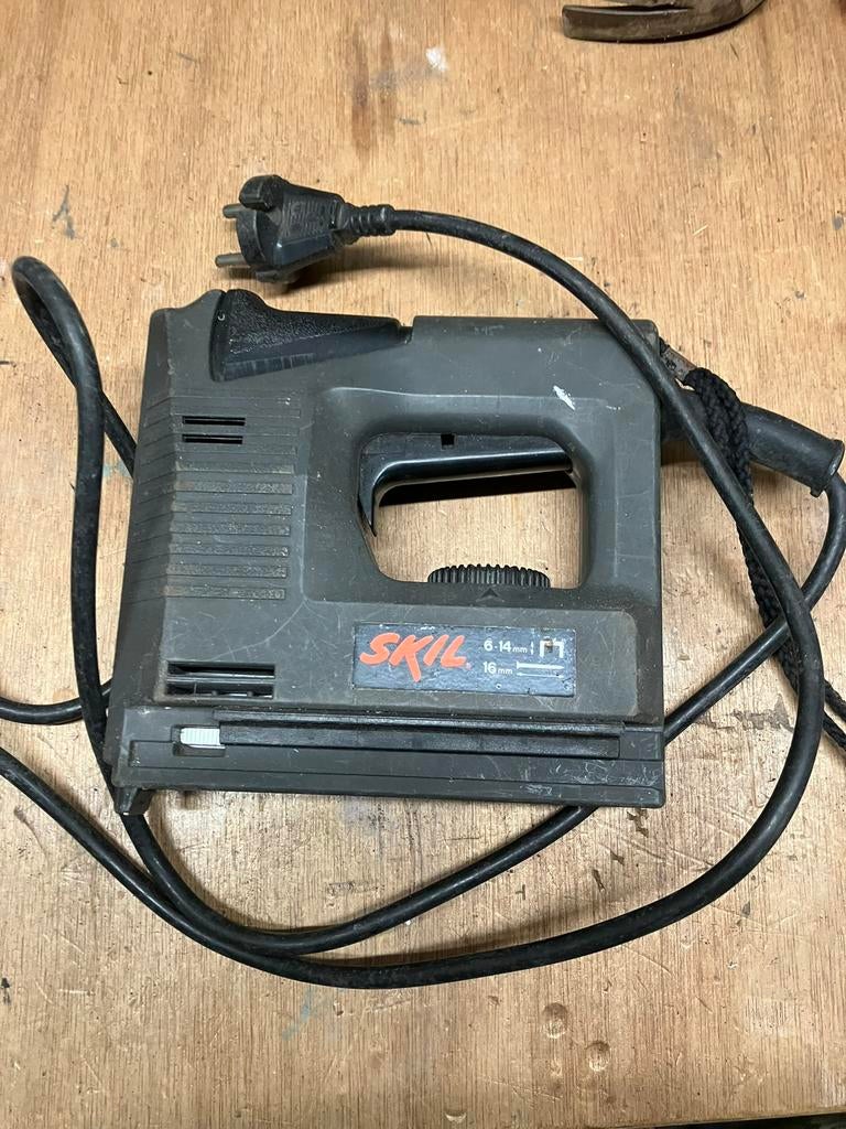 Tacker skil nietmachine, Ophalen of Verzenden, Gebruikt