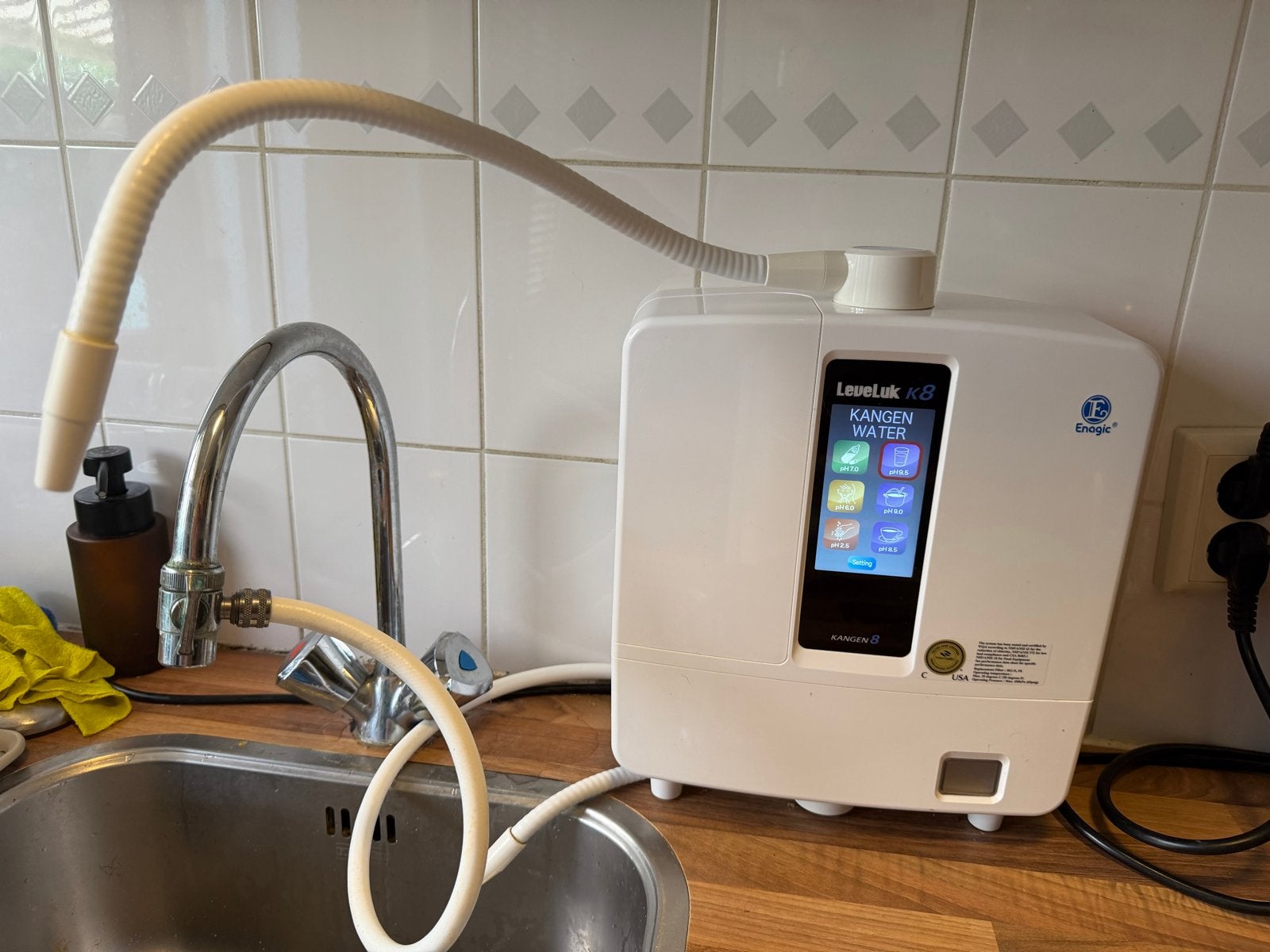 Enagic LeveLuk K8 Kangen Water Machine, Ophalen of Verzenden, Gebruikt