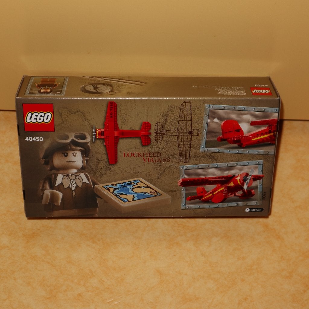 Lego 40450 Eerbetoon aan Amelia Earhart Limited Edition, Overige thema's, Lego, Nieuw, Ophalen of Verzenden