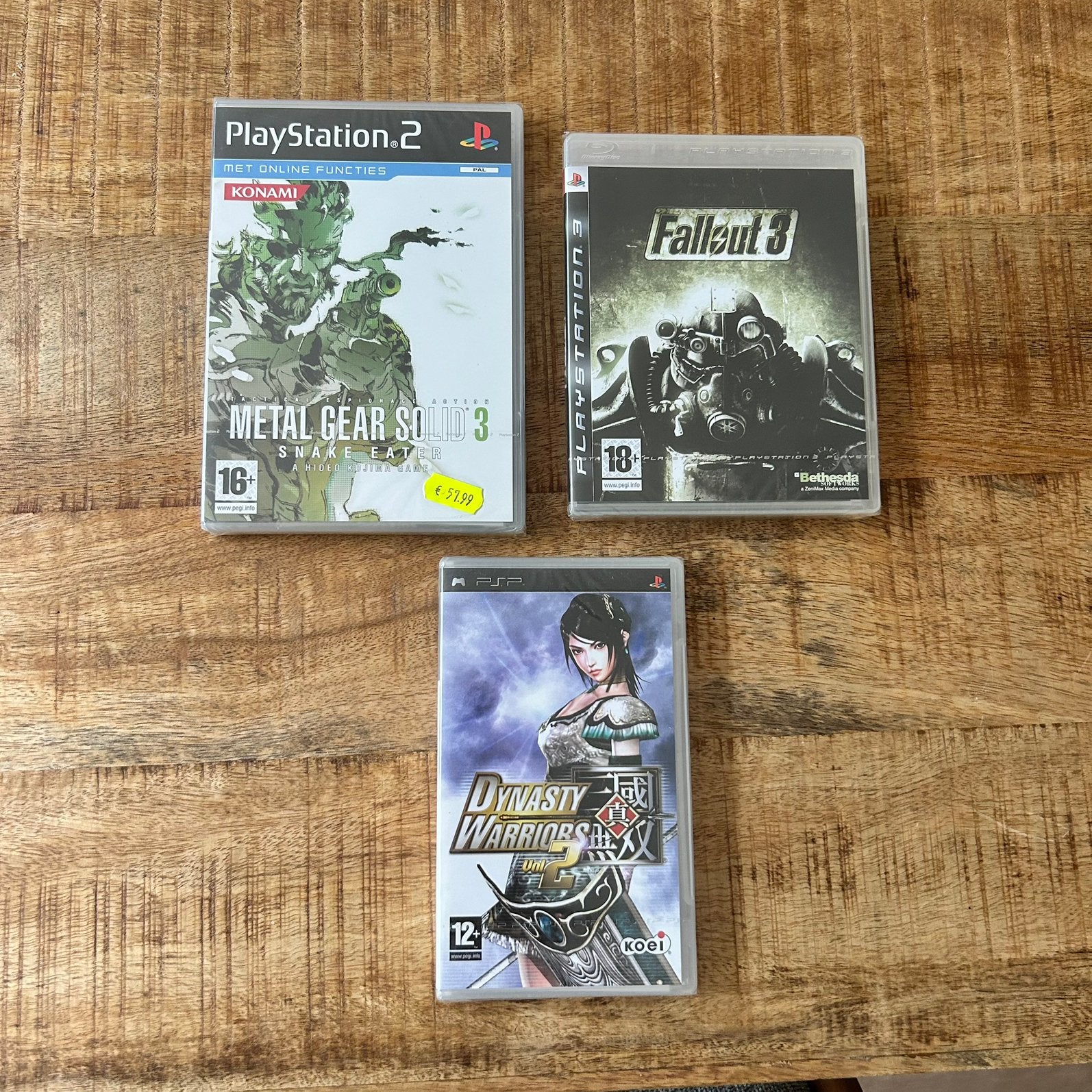 Sealed playstation spellen. Metal gear solid, fallout, Spelcomputers en Games, Games | Sony PlayStation 3, Avontuur en Actie, Vanaf 18 jaar