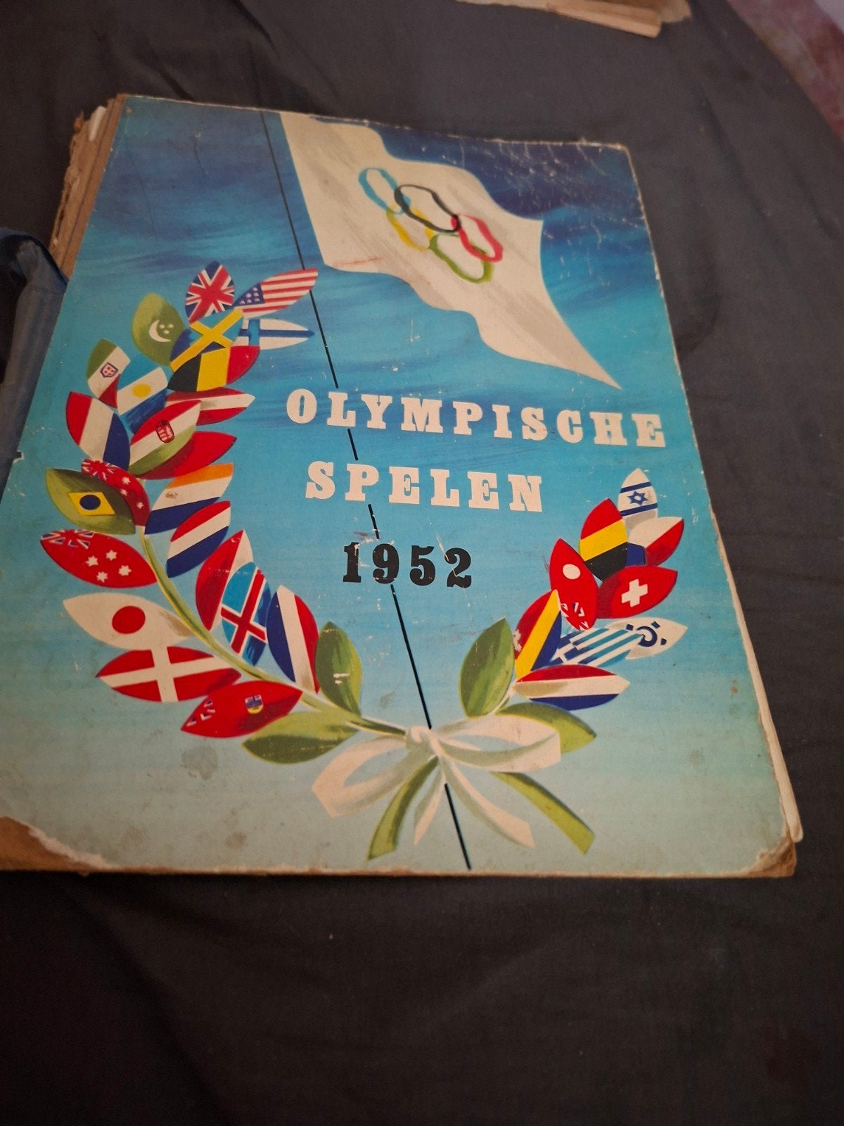 Olympische Spelen 1952 Boek - Historisch Sportverslag, Ophalen of Verzenden, Gelezen, Jan Koome, Balsport