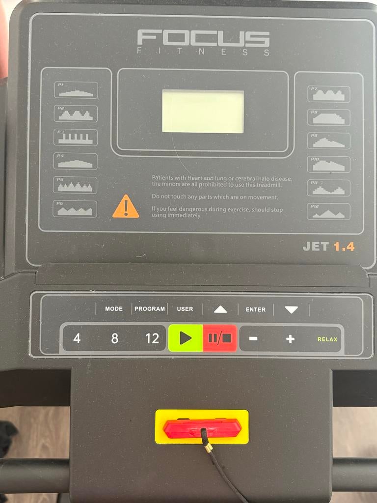 Focus Fitness Jet 1.4 Loopband - weinig gebruikt, Sport en Fitness, Fitnessapparatuur, Ophalen, Gebruikt, Metaal, Loopband