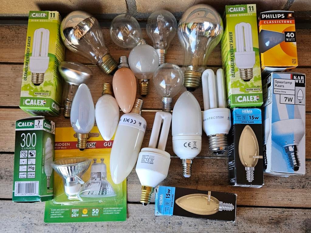 Diverse losse lampen, Ophalen of Verzenden, Nieuw, E27 (groot), Led-lamp