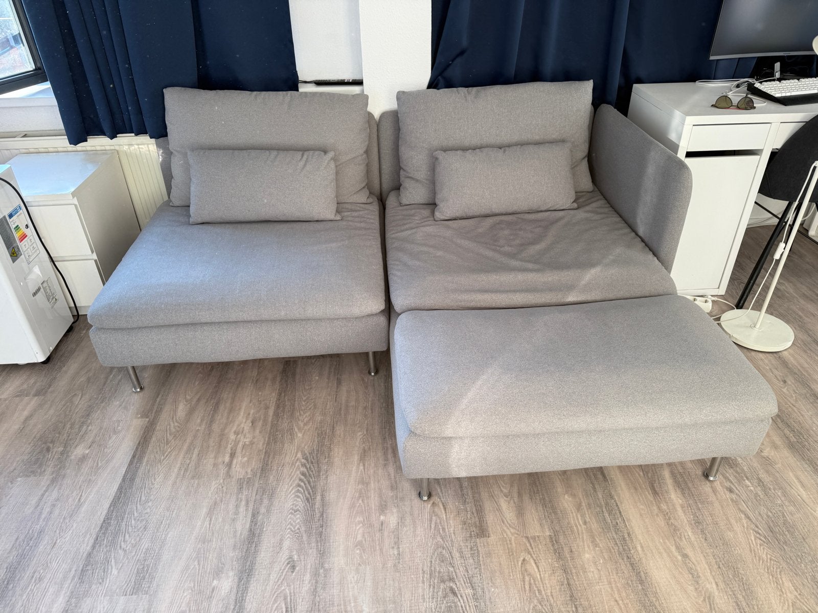 Ikea soderhamn couch, Ophalen, 150 tot 200 cm, Tweepersoons, Zo goed als nieuw