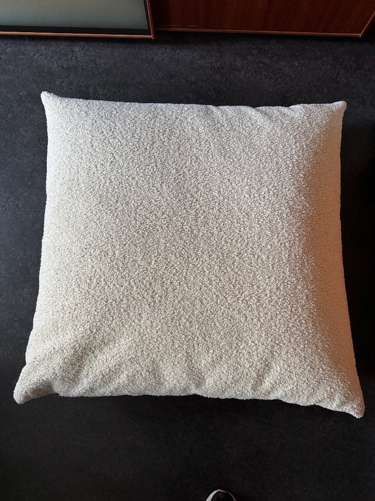 XL Teddy Kussen 100x100 cm, Ophalen, Overige merken, Wit, Vierkant