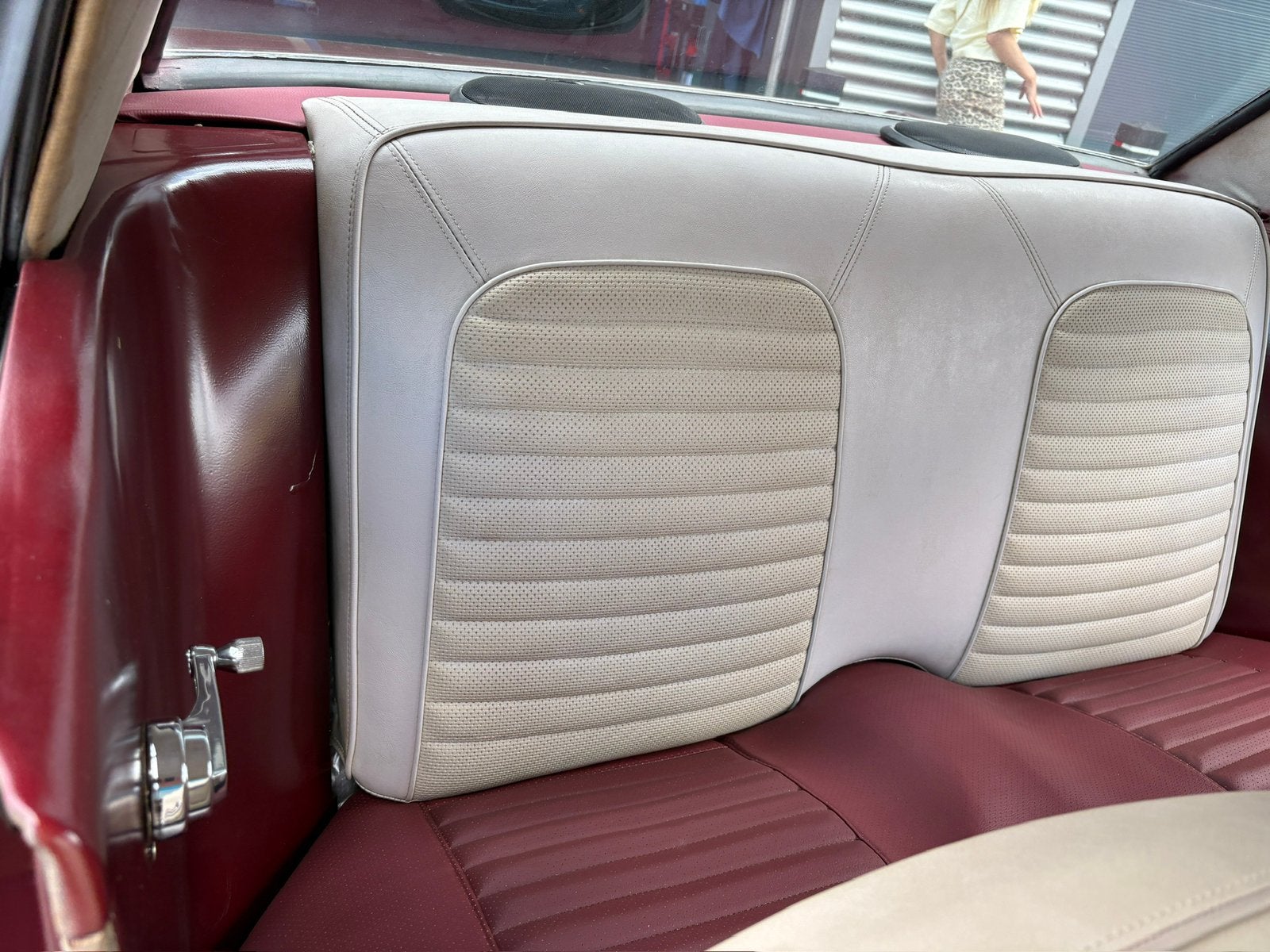 Ford Mustang 1966 v8 289 Coupe Burgundy, foto 12